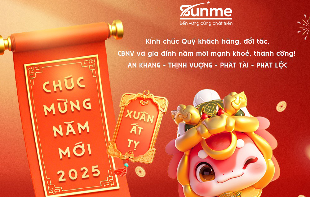 Sunme Agency chúc mừng năm mới 2025